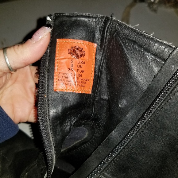 Ladies Harley Davidson boots - Picture 4 of 4